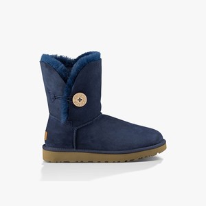 Ugg Bailey Button II Women Classic Boots Navy (5084VDFSR)